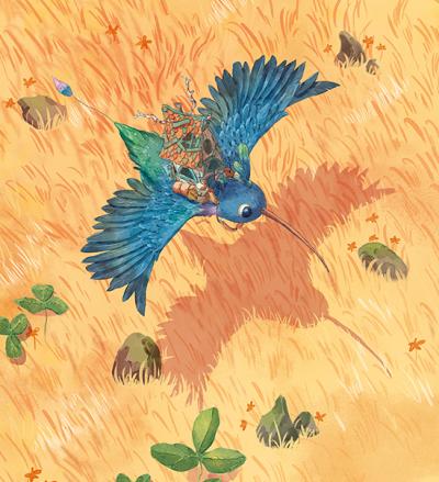 LA JEUNE FILLE ET L'OISEAU | EDITIONS MARGOT